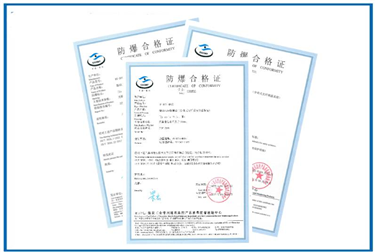Case of Ex certification for op is (optical radiation equipment)